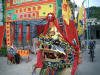 temporary altar for worshipping Tin Hau